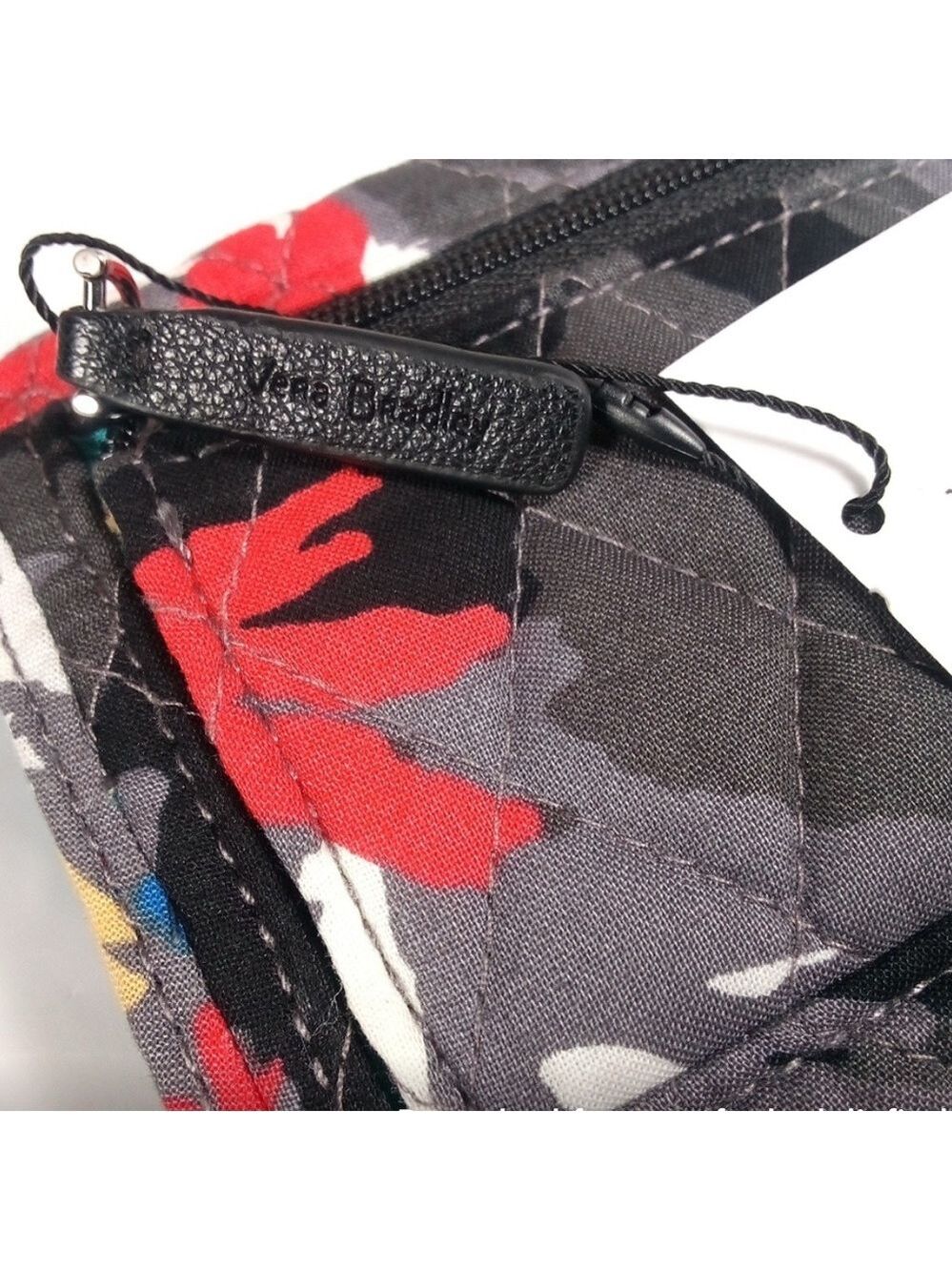 NEW NEW Vera Bradley Euro Wallet Splash Floral Quilted Cotton Wallet NWT - Picture 4 of 12